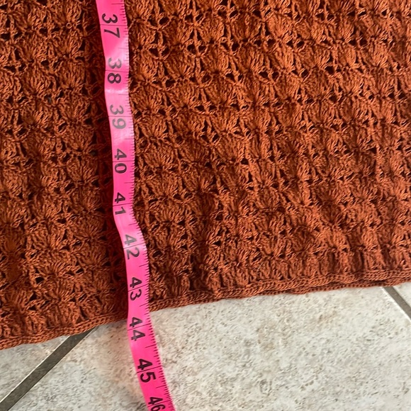 CULT GAIA Demi Crochet Halter Dress Spice - Picture 15 of 16